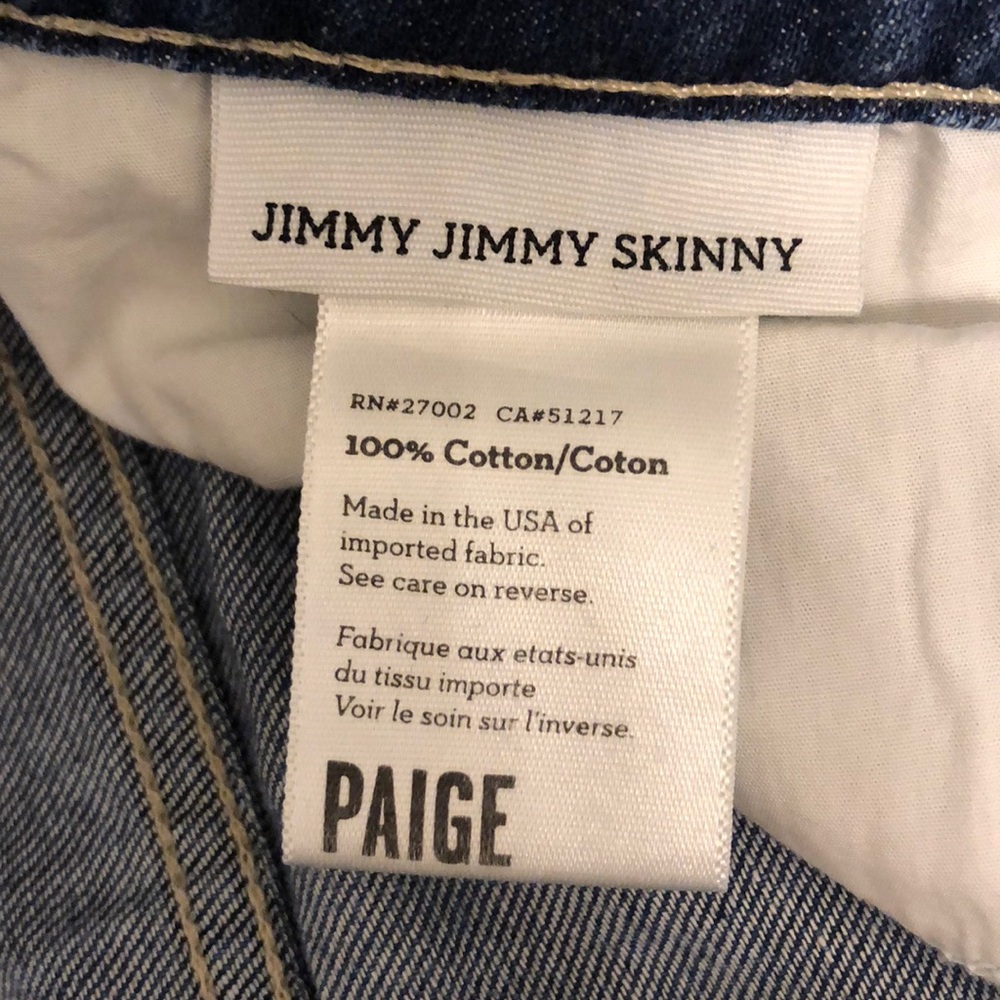 PAIGE Jimmy Jimmy Skinny jeans - Picture 5 of 5